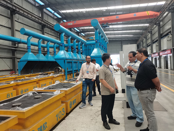 Indian Clients Visit Ruiou for Advanced Casting Solutions