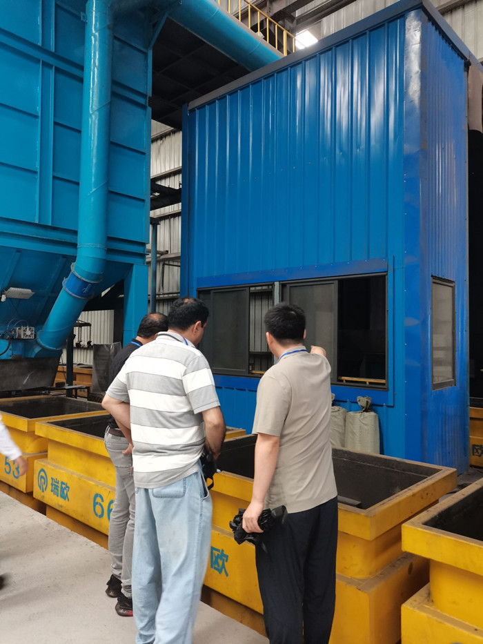 Indian Clients Visit Ruiou for Advanced Casting Solutions